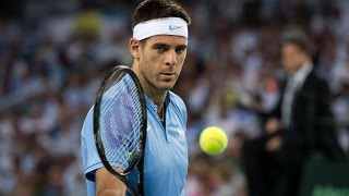 Del Potro's stunning 'tweener lob in Davis Cup Final