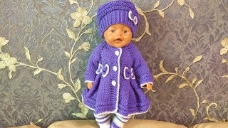 Одежда для кукол/  Пальто Колокольчик