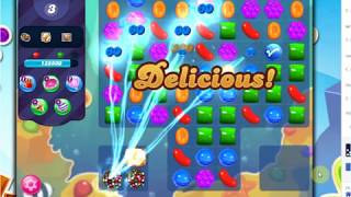 Candy crush saga level 1738 nightmarishly hard  3th try Win  with help ofcourse