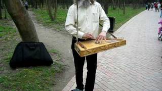 Гусляр в Царицыно.The gusla player, Russian national songs