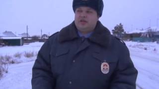 Омский полицейский спас замерзавшего в поле трехлетнего мальчика
