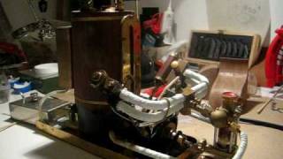Wilesco D49 with new burner