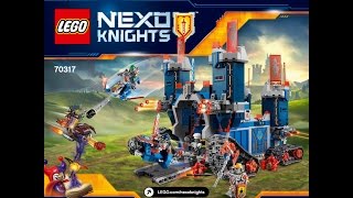 LEGO® Nexo Knights 70317 Фортрекс - мобильная крепость. Инструкция по сборке