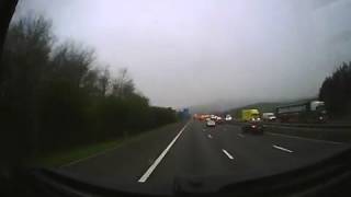 Whiplash scam smash caught on camera