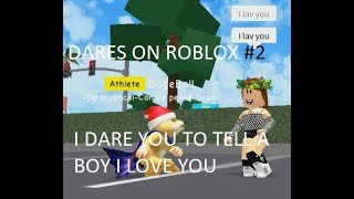 DARES ON ROBLOX #2
