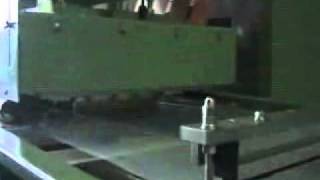 RF welder for making urine bags