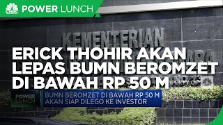 Erick Thohir akan Lepas BUMN yang Beromzet di Bawah Rp50 M