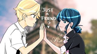 “JUST A FRIEND?” - COMPLETE STORY - Miraculous Ladybug Comic Dub Compilation | Valory Pierce