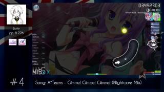 Top 10 NZ osu! Players of 2016 (Performance Points)