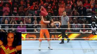 WWE Raw Damage CTRL interrupt Bianca vs Nikki 10/31/22