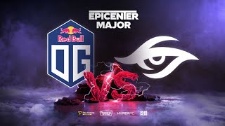 OG vs Team Secret, EPICENTER Major, bo3, game 2 [Smile & Mortalles]