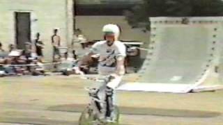 Old School BMX freestyle flatland contest Eastland Schwinn 9-22-85 Ohio