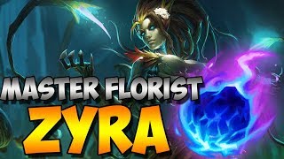 Awaken the Master Florist | Zyra Arcane Comet Support - League of Legends