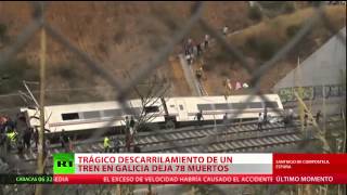 Tragedia ferroviaria de España: los testigos mencionan una "explosión"