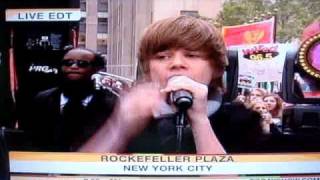 Justin Bieber Todays Show