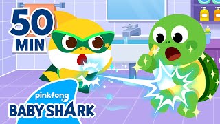 Turn off the Tap with Baby Shark! | World Water Day | Save the Water with Kids 