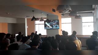 India  vs New Zealand Super over reaction in office | First half|