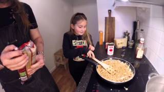 Matas med Martin - Köttfärssås med Spaghetti