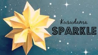 Origami Sparkle Ball Tutorial (Tadashi Mori)
