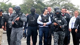 Así fue el traslado de Borge al avión que lo regresa a México