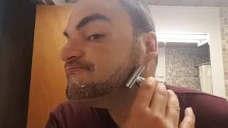 Custom shaving, "Monkey sitting on your head" beard