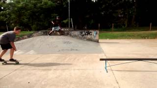Capote de skate em Votorantim rockslide fail