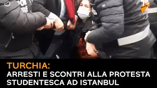 Turchia: arresti e scontri alla protesta studentesca ad Istanbul