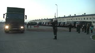 Убытие военно-медицинских специалистов ЮВО в Абхазию для развертывания полевого госпиталя