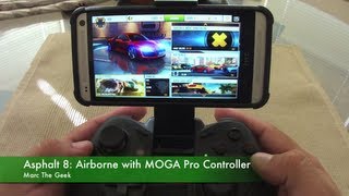 Asphalt 8: Airborne with MOGA Pro Controller