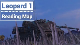 World of Tanks Blitz // Leopard 1 Reading Map (레오신, 상황판단)
