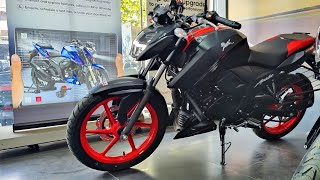 TVS Apache 160 4V Special Edition On Road Price, New Changes - The Darkest Black Naked Streetfighter