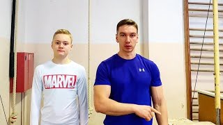 Комбинация на турнике для начинающих / Советы тренера по гимнастике