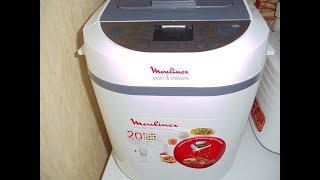 Хлебопечка Moulinex. Выпекаем в первый раз. Французский хлеб.