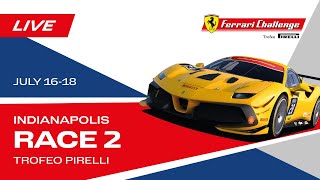 Ferrari Challenge North America Trofeo Pirelli – Indianapolis, Race 2