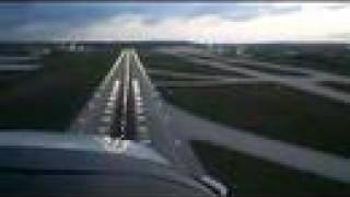 Landeanflug Flughafen Stuttgart / Anflug Cessna