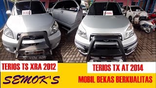 jual cash dan kredit| harga mobkasTERIOS TS EXTRA  2012 DAN TERIOS TX AT 2014 bogor