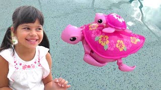 SWIMMING TURTLES - fish - water play