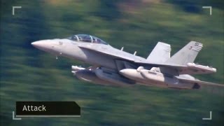Boeing - EA-18G Growler Airborne Electronic Attack Aircraft [720p]