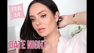 Get Ready With Me: Valentine's Day! Feminine Soft Makeup Look \\ Chloe Morello