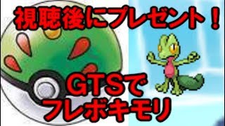 【ポケモンＵＳＭ】フレンドボール入り夢特性キモリプレゼント！【ポケモンレートの闇】【ポケモン配布】