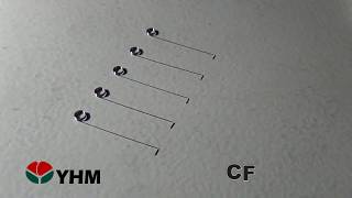 CF-308 CNC押しばねマシン - 0.2mmねじりバネ - 台湾YHM 友匯機械株式会社