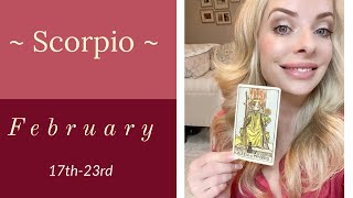 Scorpio:  Feb. 17th-23rd  "THEY'RE OBSESSED, AND HEARTBROKEN YOU'VE MOVED ON."