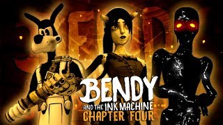 Кто Такой БОРИС?! Тайна ЧЕРНИЛЬНОЙ МАШИНЫ! - Теории и Факты Bendy and the Ink Machine: Chapter Four