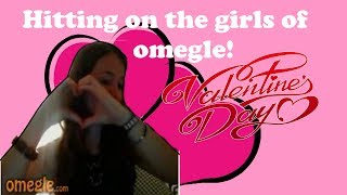 Hitting on the girls of omegle! (omegle v-day special)