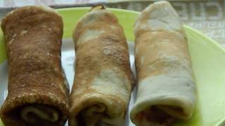 Как приготовить блины фаршированные мясом видео рецепт