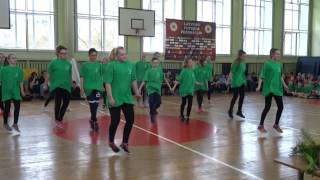 Фестиваль аэробики в школе(видео обзор) 28.04.2017