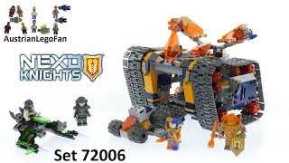 Lego Nexo Knights 72006 Axl's Rolling Arsenal - Lego Speed Build Review