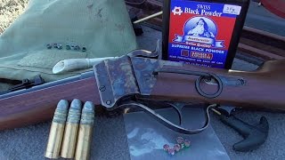 Shooting your homemade musket caps out of a Sharps - Part 2 of 2
