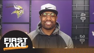 Vikings' Everson Griffin describes sideline during Stefon Digg's winning TD | First Take | ESPN