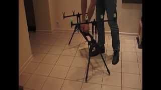 Подставка для удилищ Carp Rod Pod 2012 x10 на 4 удилища
